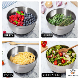 Nestware Kitchen quick-stop brake button for precise, immediate stopping