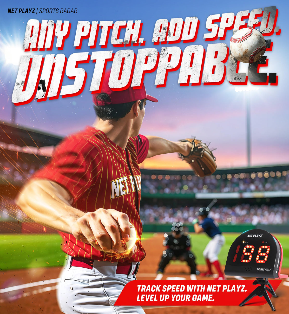 NET PLAYZ Speed Radar delivers real-time speed via voice announcements.