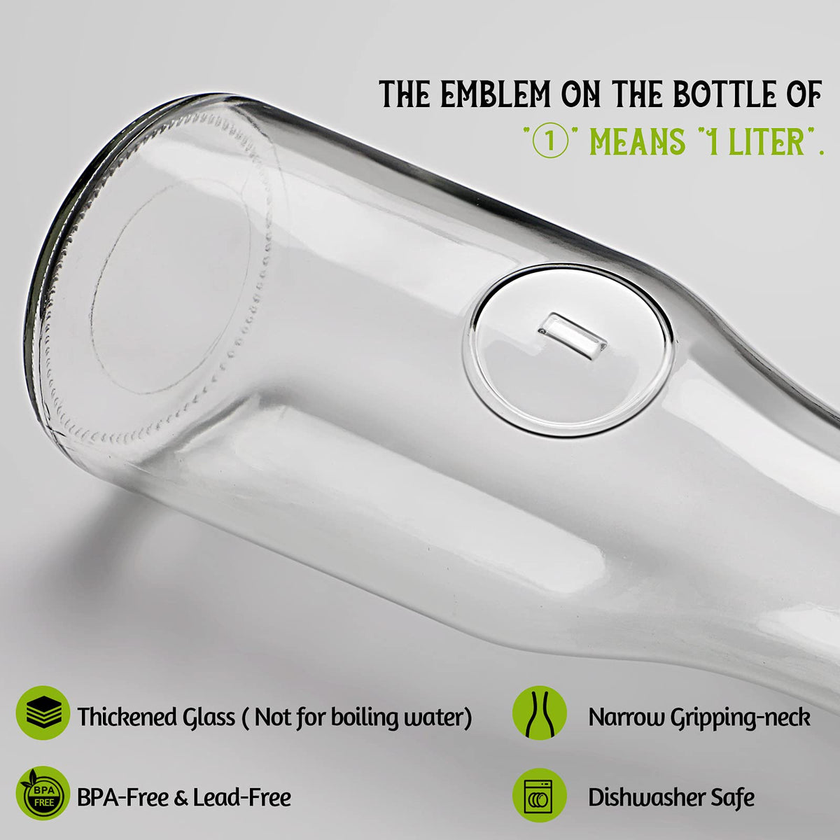 NETANY acrylic lid for carafes, sturdy and BPA-free