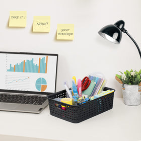 NETANY stackable design saves space when stored on shelves.
