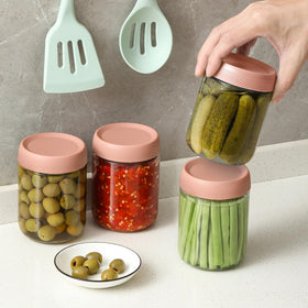 NETANY dishwasher-safe 16oz jar for easy cleanup.