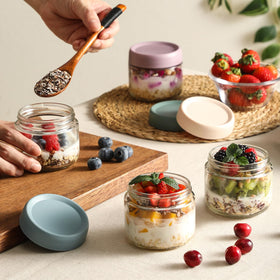 NETANY DIY craft jar versatile for small storage projects.