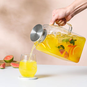 NETANY dual pouring lid for filtered or fast pour options.