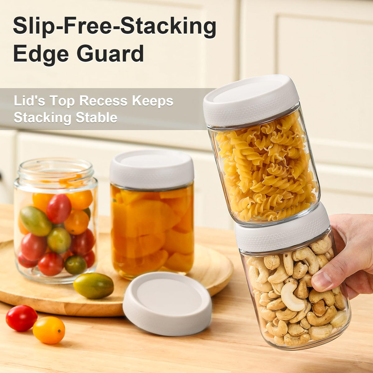 NETANY edge guard lids prevent leaks during transport and storage.