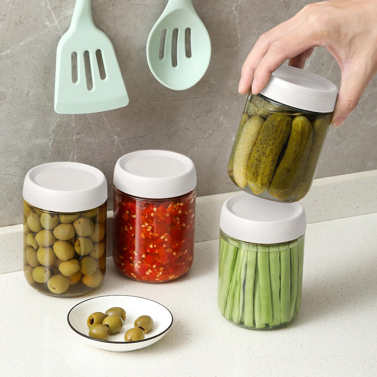 NETANY jars suit yogurt, jams, sauces, desserts, and more in daily meals.