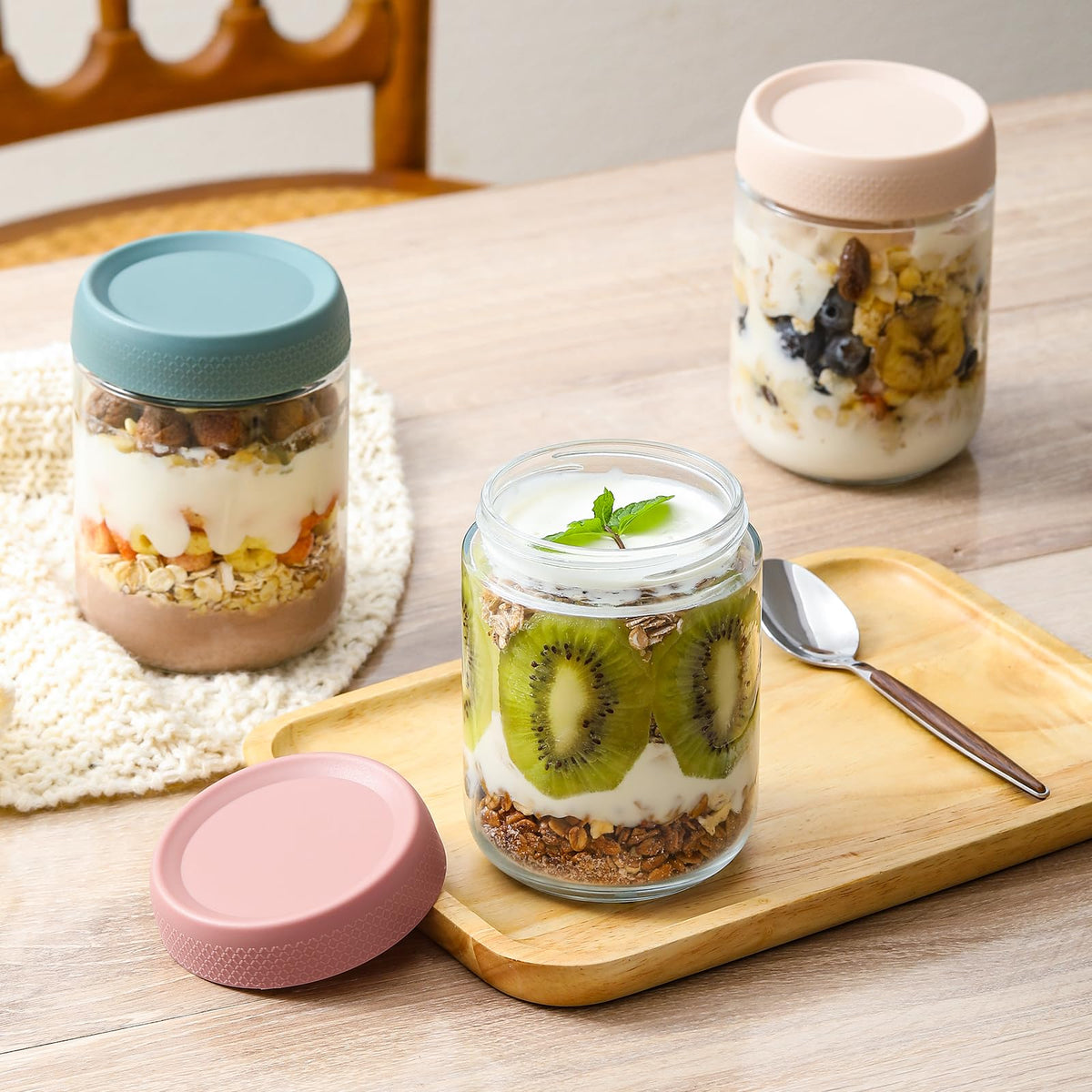 NETANY BPA-free glass provides durable, safe storage.