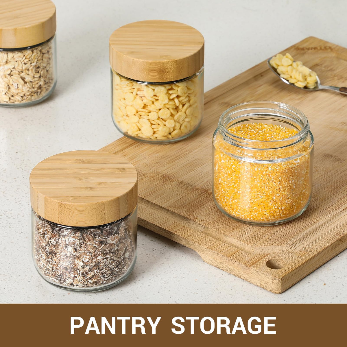 NETANY versatile jars ideal for meal prep, sauces, and DIY gifts.