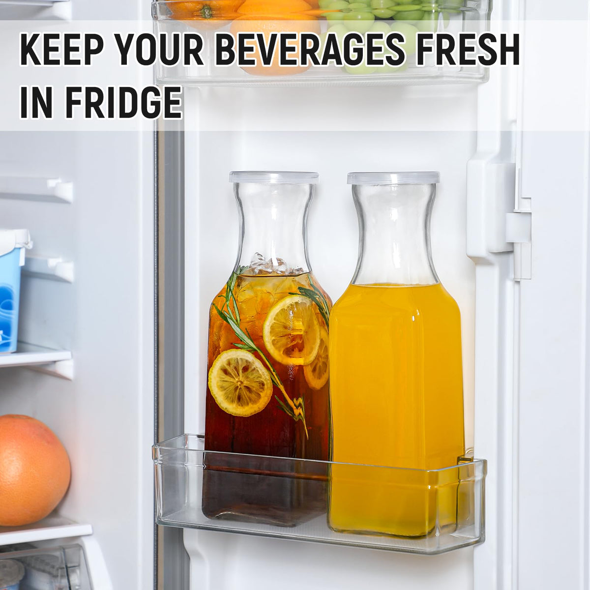 NETANY narrow neck design offers easy grip and drip-free pouring