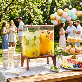 NETANY ideal for lemonade, iced tea, and infused water at gatherings