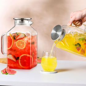 NETANY sturdy handle provides a comfortable grip during pouring.