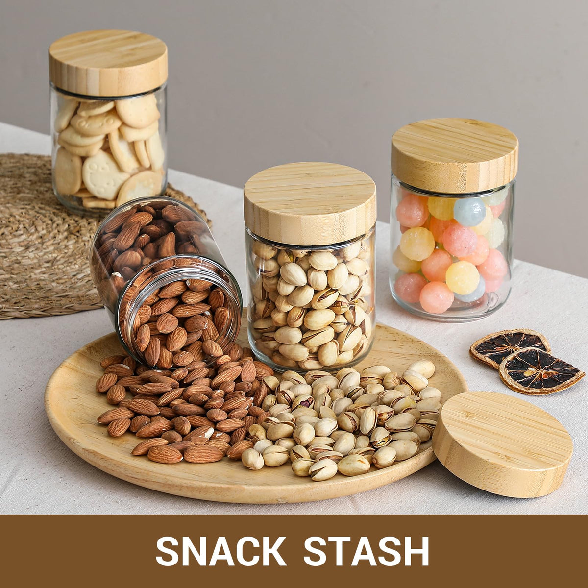 NETANY yogurt and overnight oats jar for easy prep.