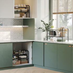 NETEL versatile solution for kitchen, bathroom, and pantry cabinets.