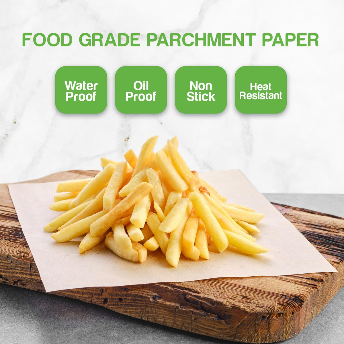 Netko Patty Paper helps keep meat moist and patties neat during prep.