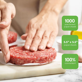 Netko Patty Paper restaurant-grade parchment delivers reliable performance in kitchens and takeout.