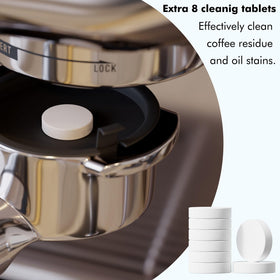 New England Stories Breville cleaning steps visual for easy maintenance