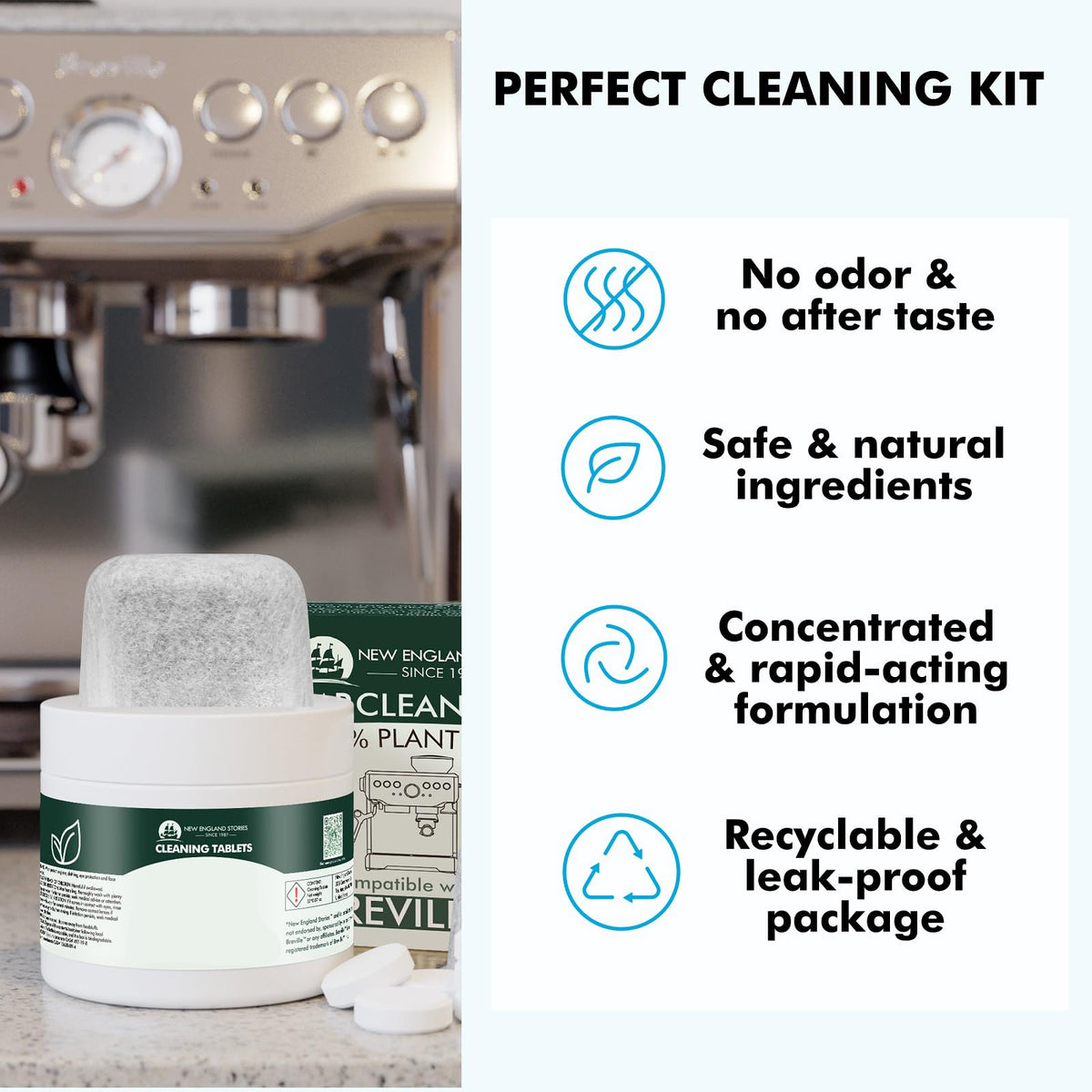 New England Stories Breville compatibility infuser accessory kit for easy maintenance