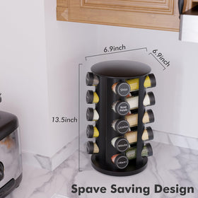 Durable stainless steel spice rack ready for daily use in busy kitchens