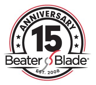 New Metro KA-5L BeaterBlade features a dimple-scrape action for even mixing.