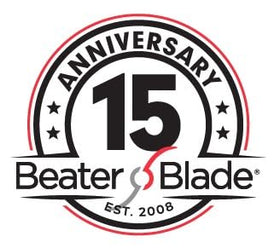 New Metro KA-5L BeaterBlade features a dimple-scrape action for even mixing.