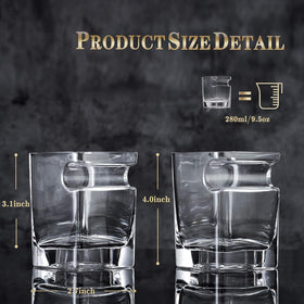 YouYah two-glass set offers a refined tasting experience for whiskey lovers.