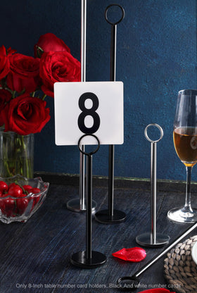 New Star 27686 versatile table markers for weddings, banquets, and special events.