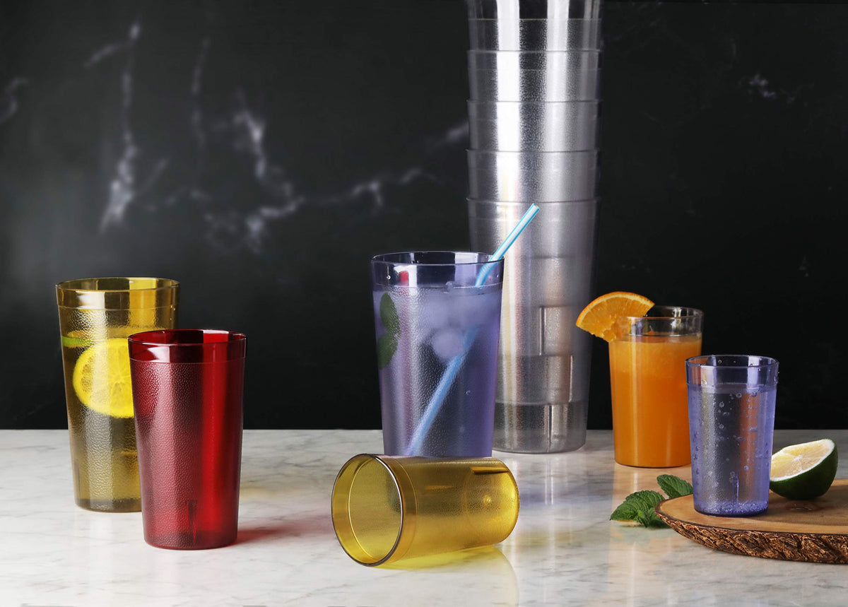 Commercial-grade plastic ideal for cafes, catering, and foodservice.