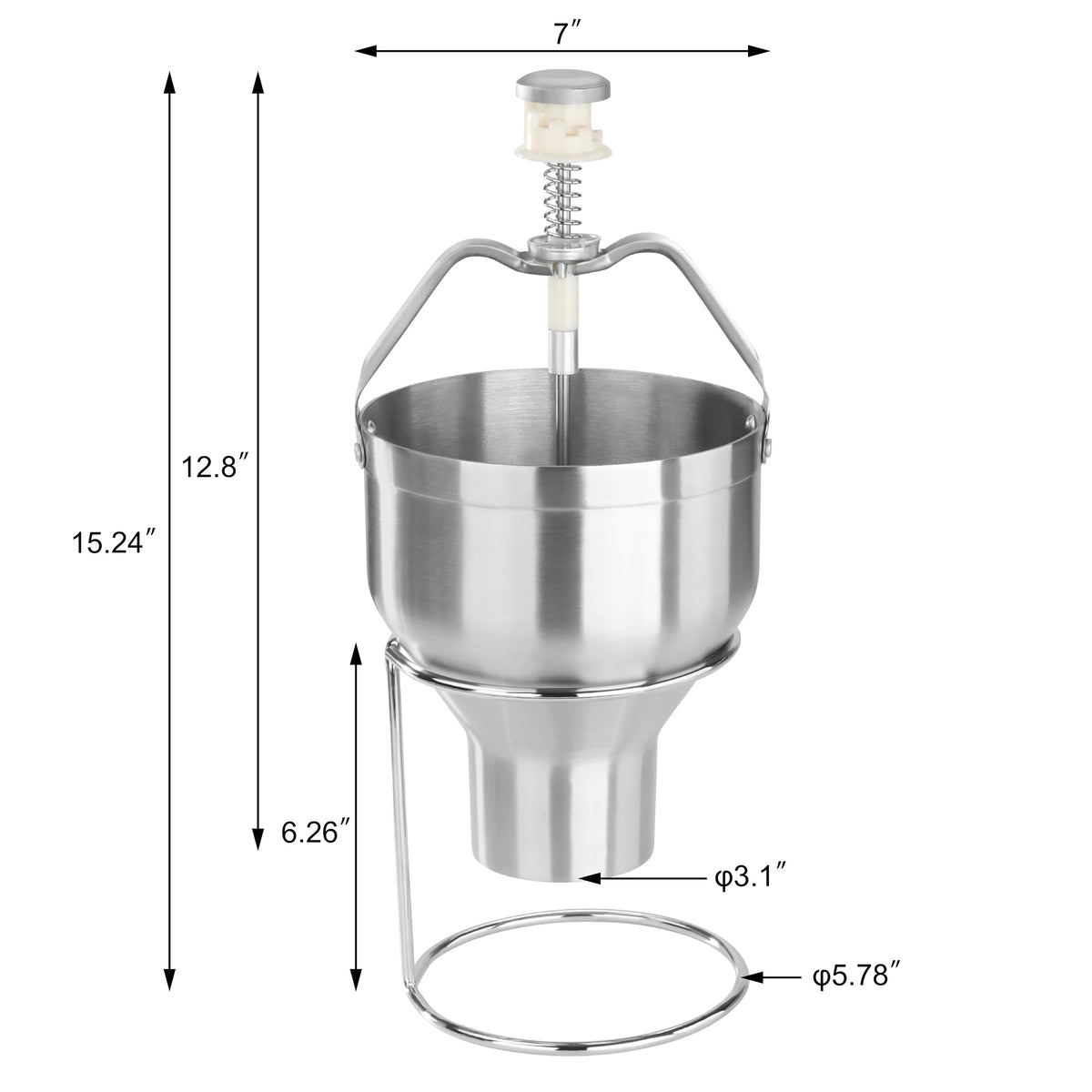 New Star Batter Dispenser Stand 18-8 stainless steel with durable build
