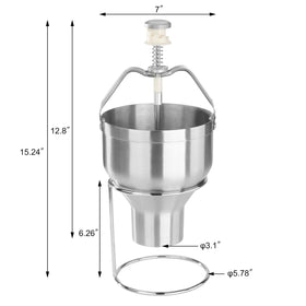 New Star Batter Dispenser Stand 18-8 stainless steel with durable build