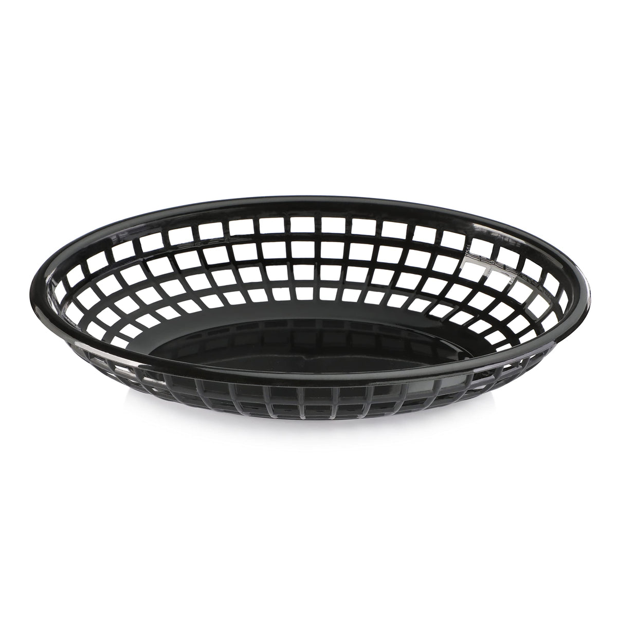 New Star fast-food baskets closeup in black ideal for burgers and fries.
