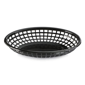 New Star fast-food baskets closeup in black ideal for burgers and fries.
