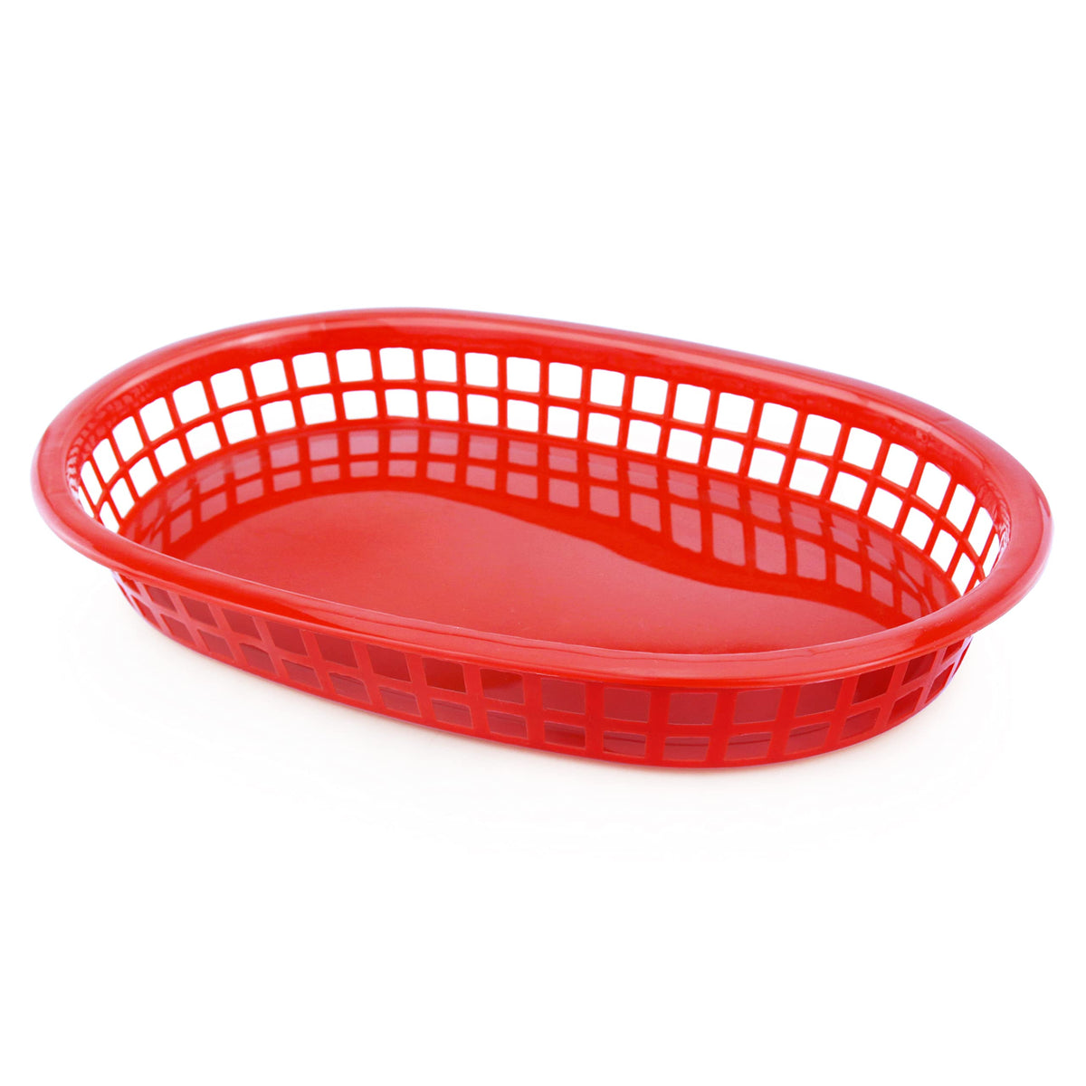 New Star red fast food basket ideal for burgers and fries presentation.
