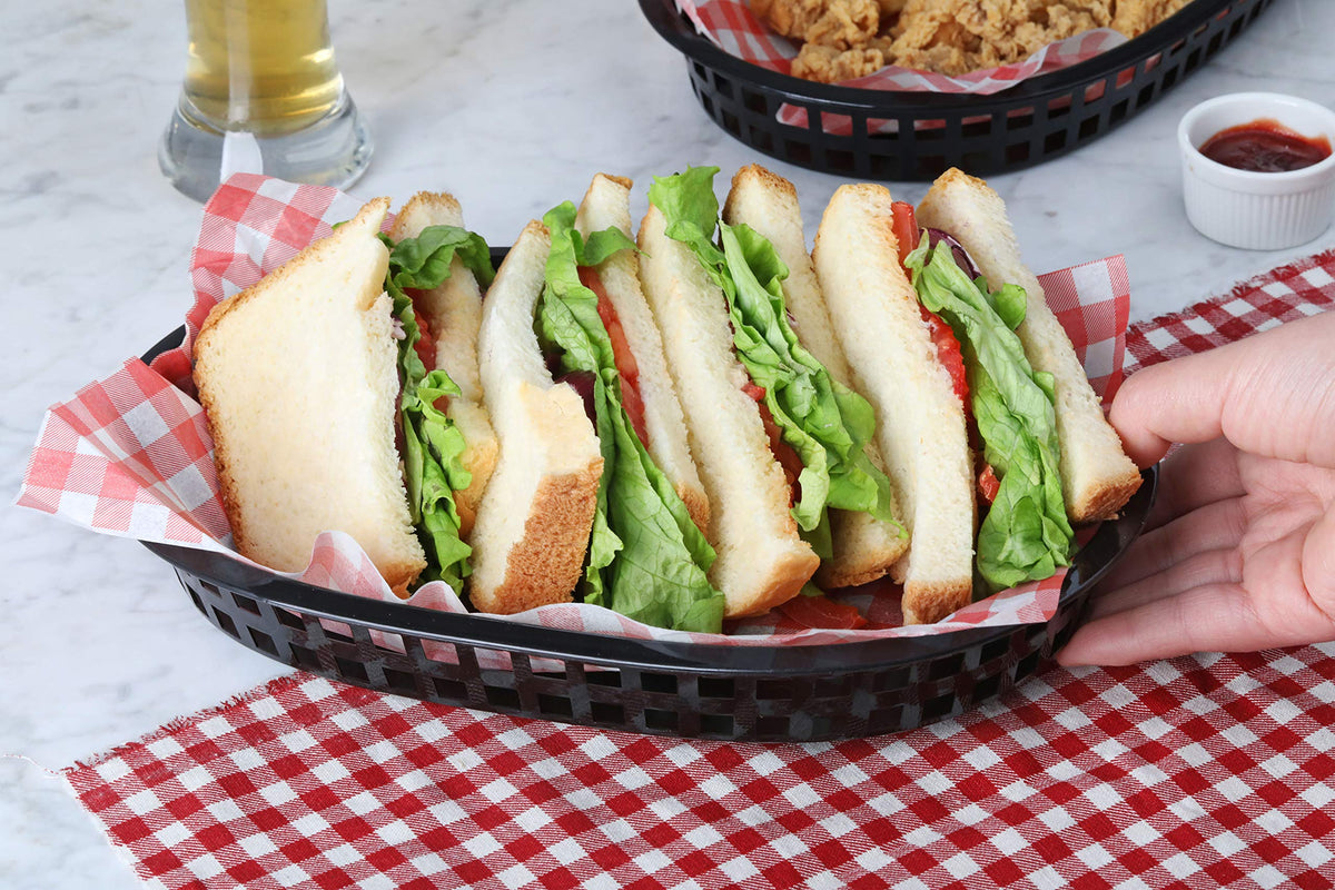 New Star fast food baskets set of 12 for busy venues.