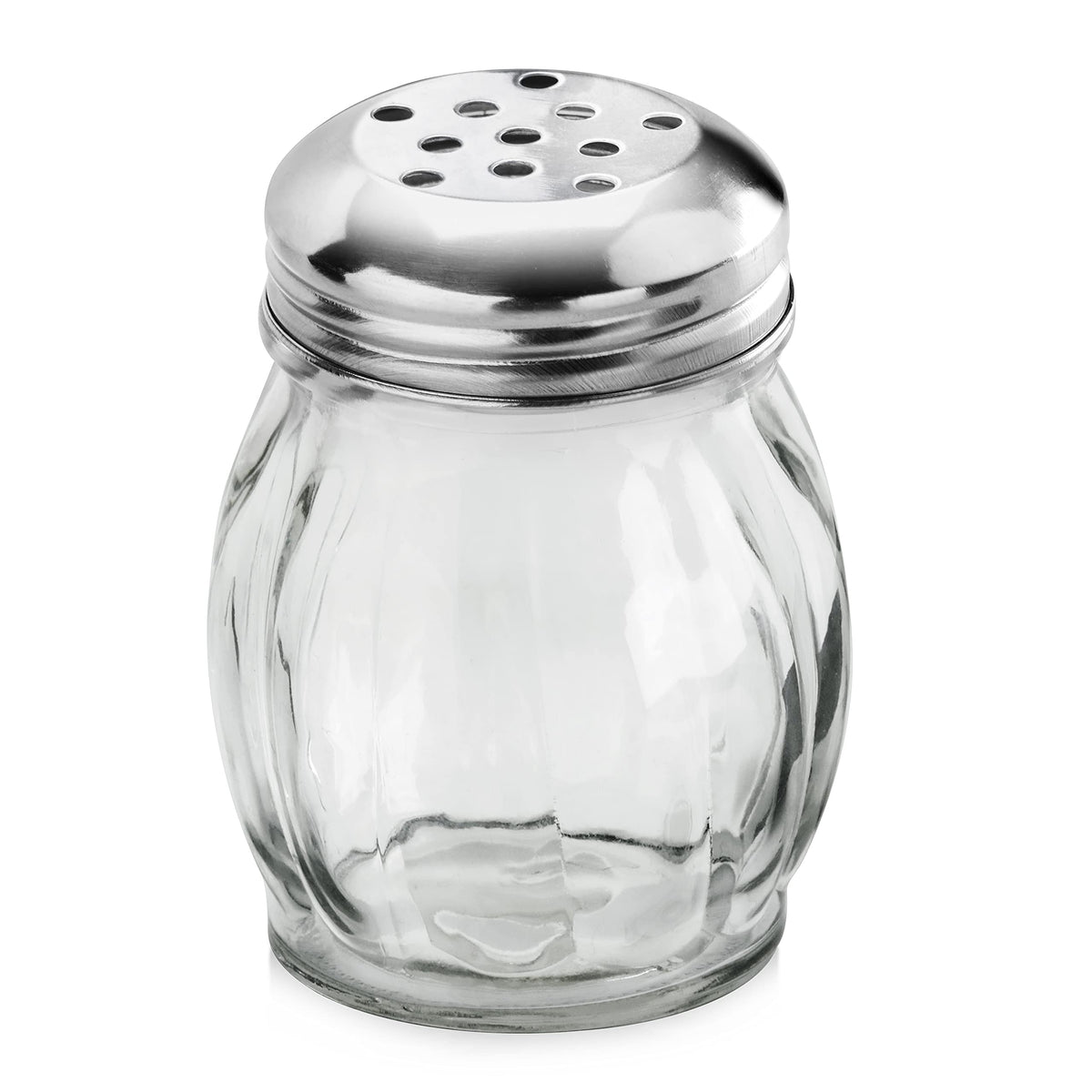 New Star Foodservice 22377 glass shaker for precise topping control