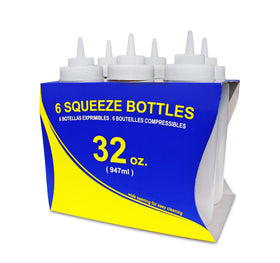 BPA-free polypropylene bottle from New Star is durable and flexible.