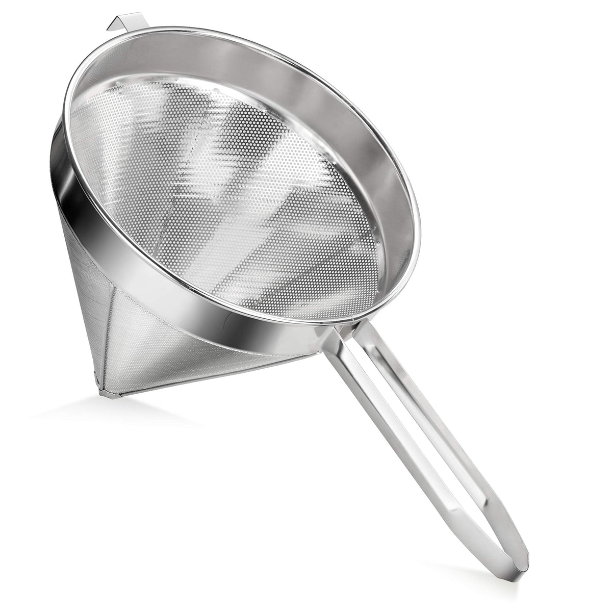 New Star 34127 china cap strainer 10-inch for smooth sauces and stocks.