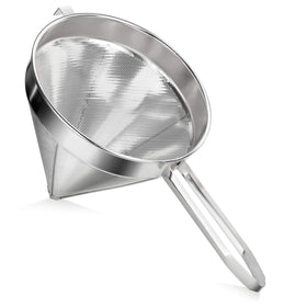 New Star 34127 china cap strainer 10-inch for smooth sauces and stocks.