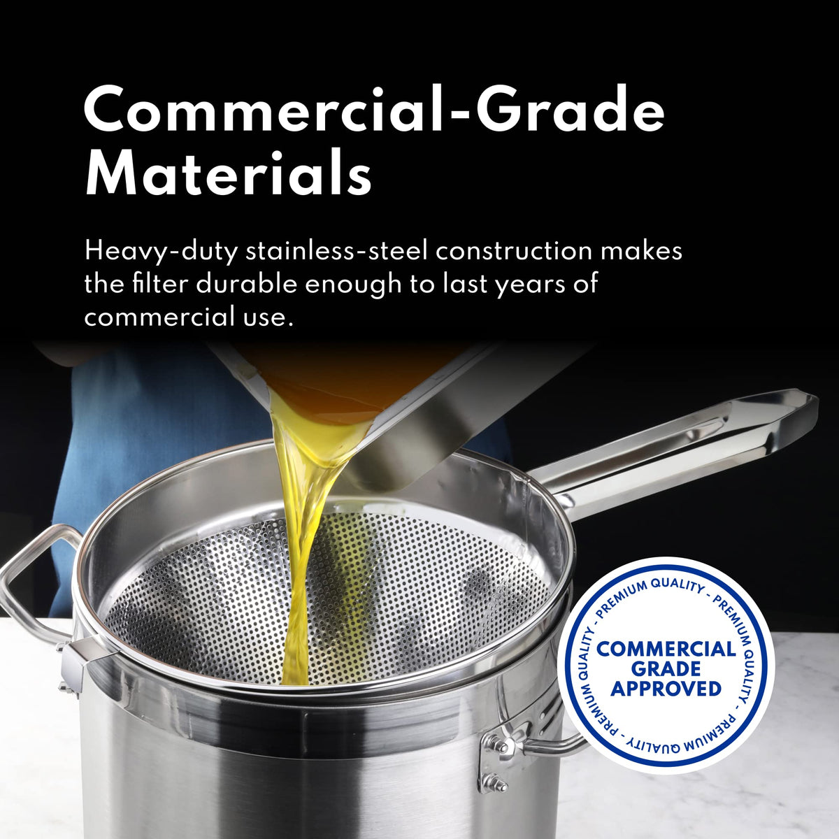 New Star 34127 professional straining performance for soups and stocks.