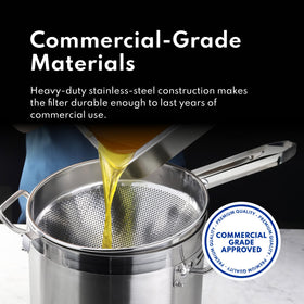 New Star 34127 professional straining performance for soups and stocks.