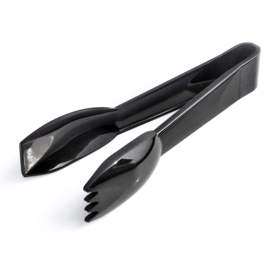 New Star Foodservice 42290 utility tong, straight edge, 6 inch, for precise serving.