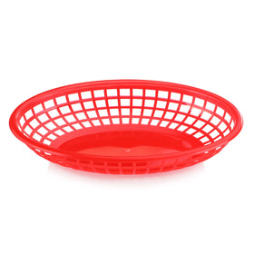 44164 basket in red used for burgers and sandwiches in casual dining