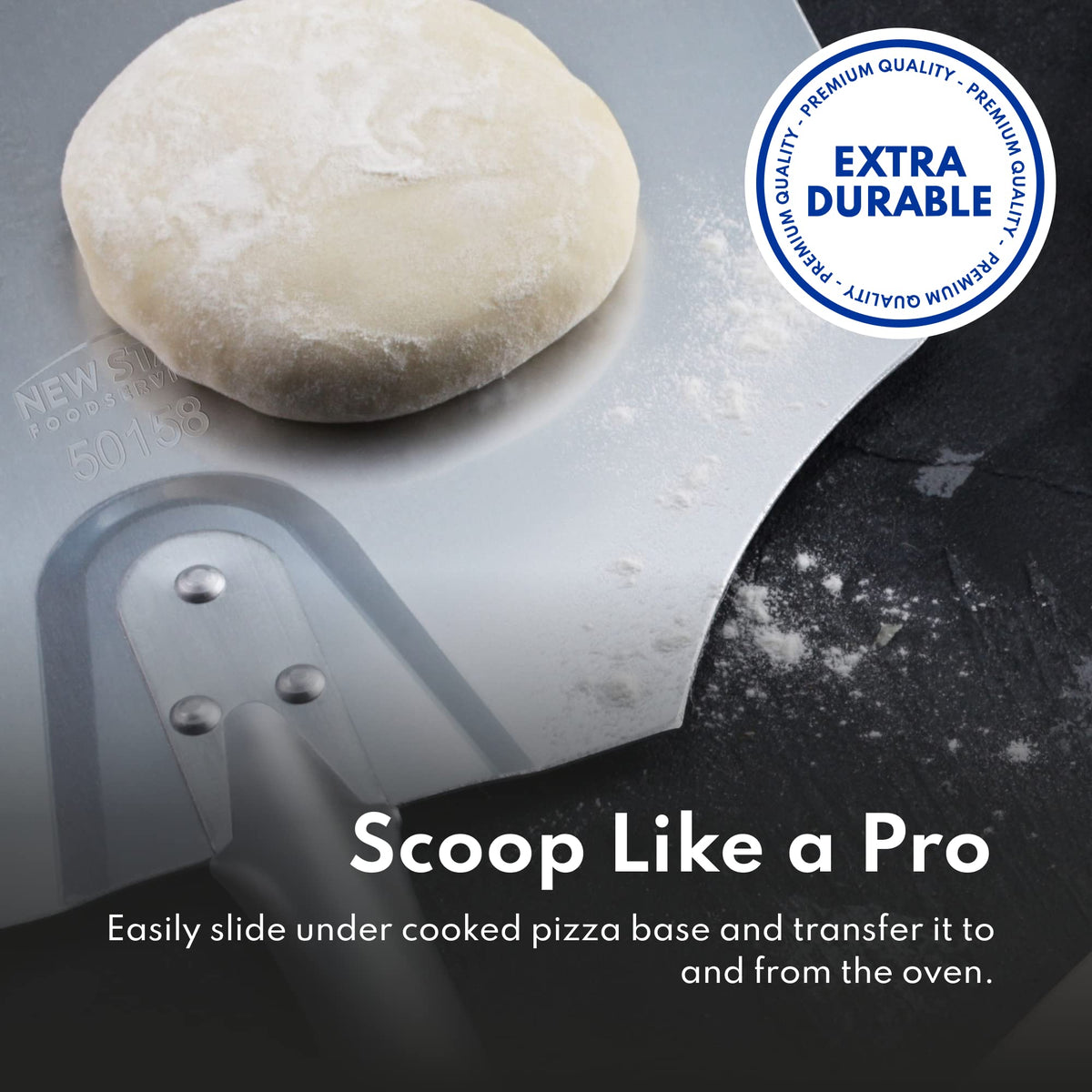 New Star Foodservice 50196 easy-clean aluminum blade resists odors