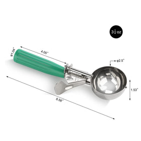 New Star Foodservice disher with 18-8 stainless bowl ensures long-lasting performance.
