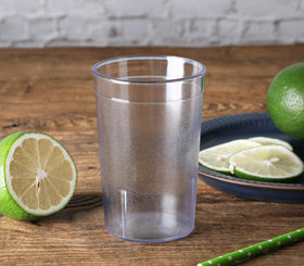 New Star Foodservice dishwasher-safe tumbler for indoor outdoor service.