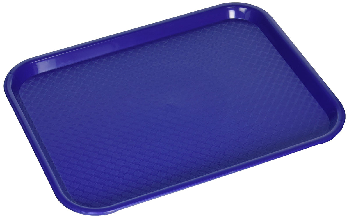 New Star Foodservice blue tray in use for streamlined self-serve and table service