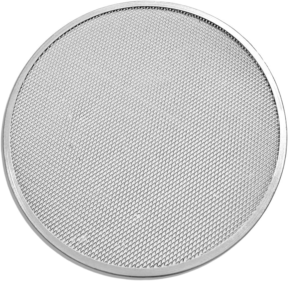 New Star Foodservice 16-inch pizza screen front view for restaurant-grade baking