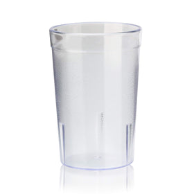 New Star Foodservice polycarbonate tumbler durability with textured surface resists cracking during busy days.