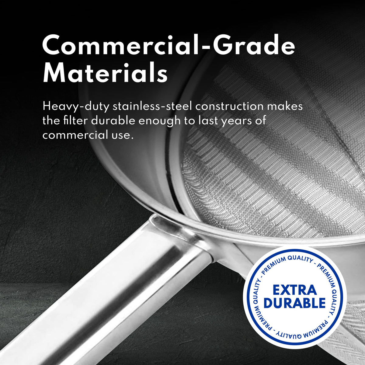New Star Foodservice professional straining performance supports sauces, stocks, and purees.