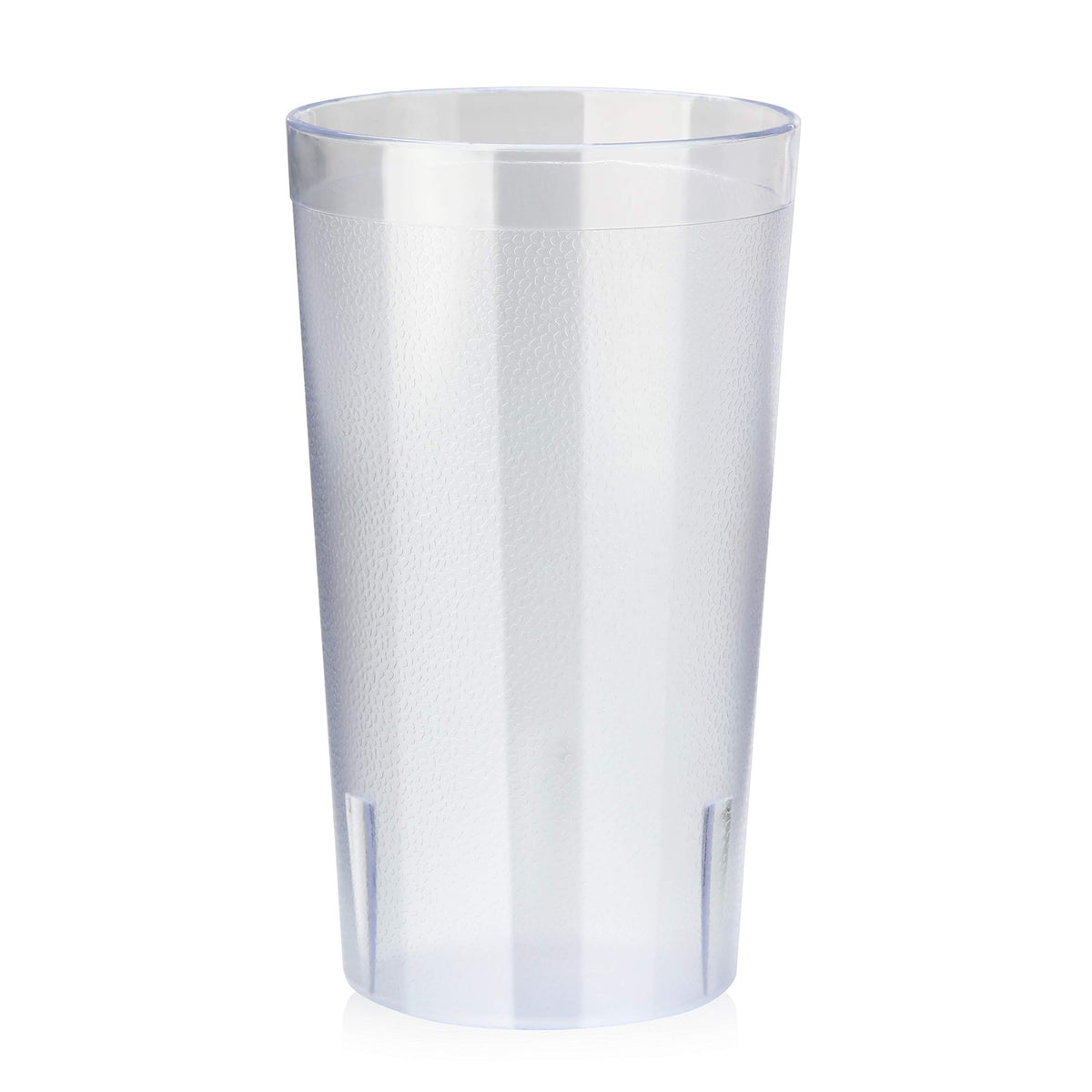 New Star Foodservice 12oz tumbler side view, easy handling for staff