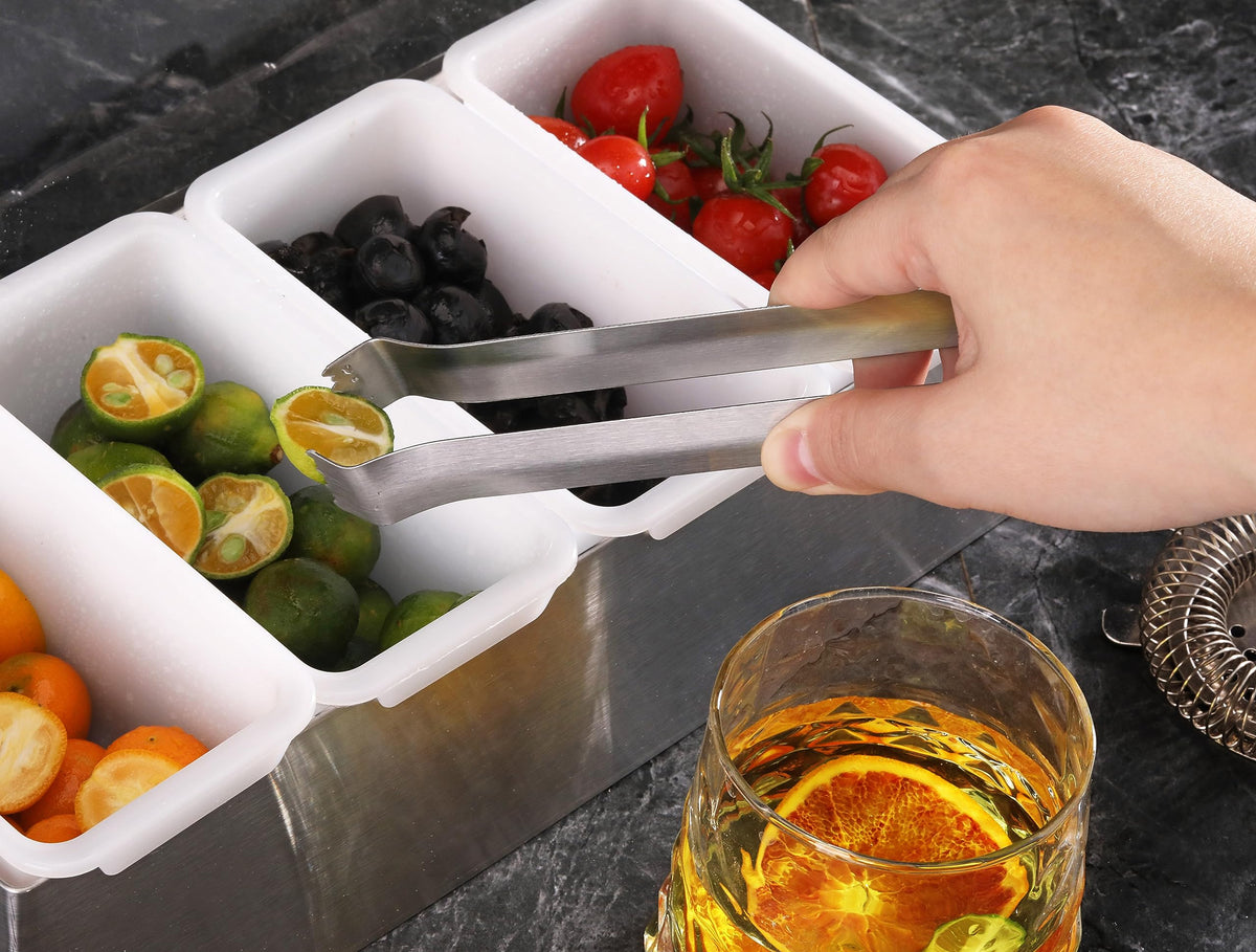 New Star Pom Tong for cheese and candy toppings, 6.5-inch tool.