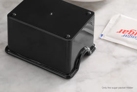 New Star sugar packet holder black countertop display enhances service flow